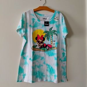 NWT Disney women's Minnie Mouse S/s summer tee size medium